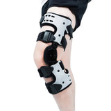 Orthopedic Medical Stabilizer Angle Adjustable Osteoarthritis OA Post Op Leg Support Hinged Knee Immobilizer Brace Protection