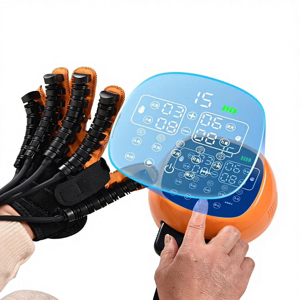 LCD Screen Fully Intelligent Multi-Finger Training Hand Movement Rehabilitation Equipment