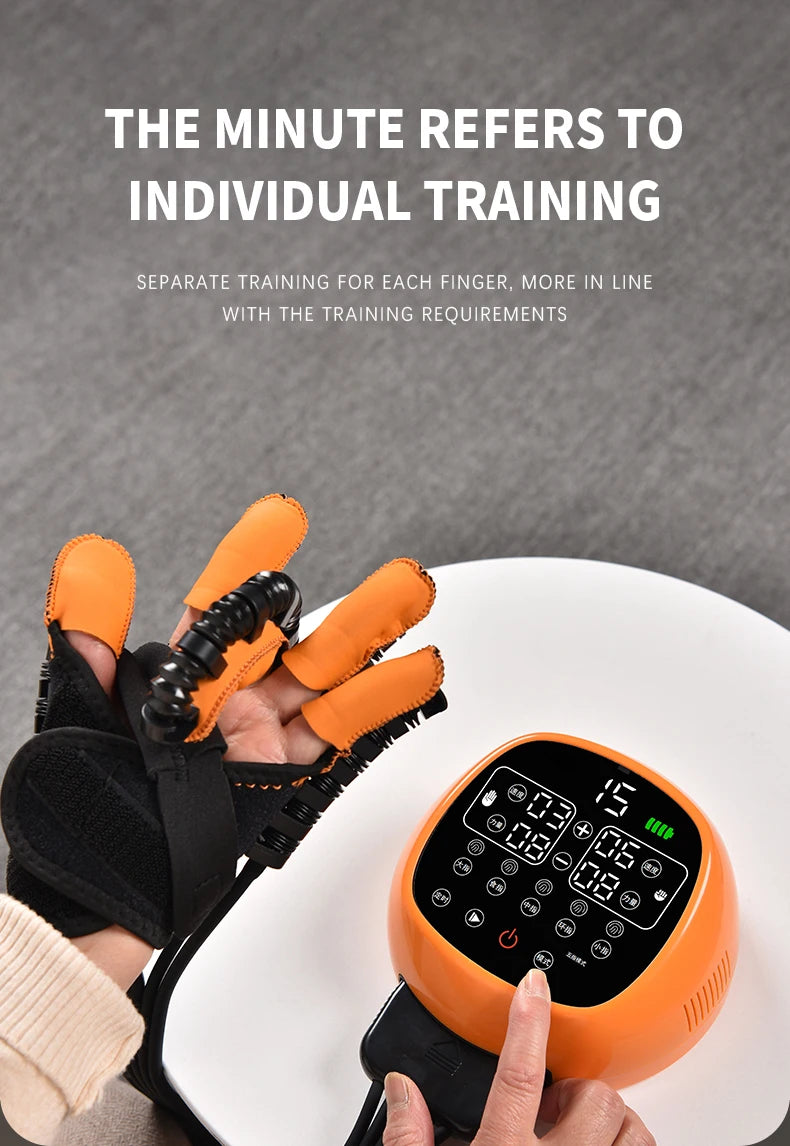 LCD Screen Fully Intelligent Multi-Finger Training Hand Movement Rehabilitation Equipment
