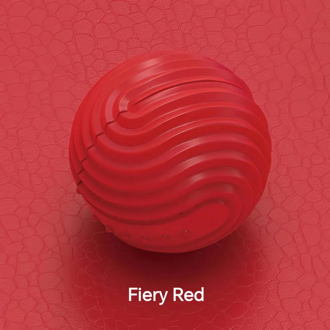 Manual-Wired Control Built-In Battery Vibrating Massage Ball for Body Fitness Yoga Pilates